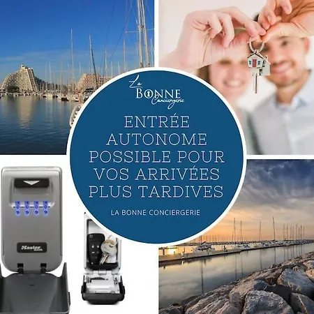 Bleu Azur Carnon Proche Met Et Port Proche Montpellier Wifi Mauguio